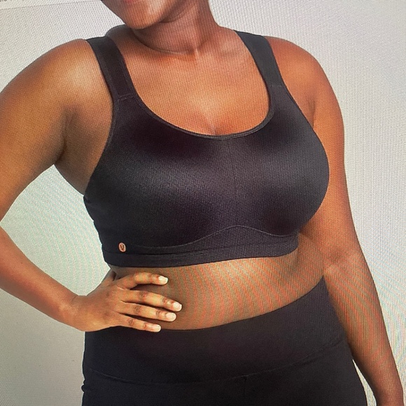 LIVI Active Lane Bryant High-Impact Black Underwire Sports Bra SZ 44G - Picture 1 of 6